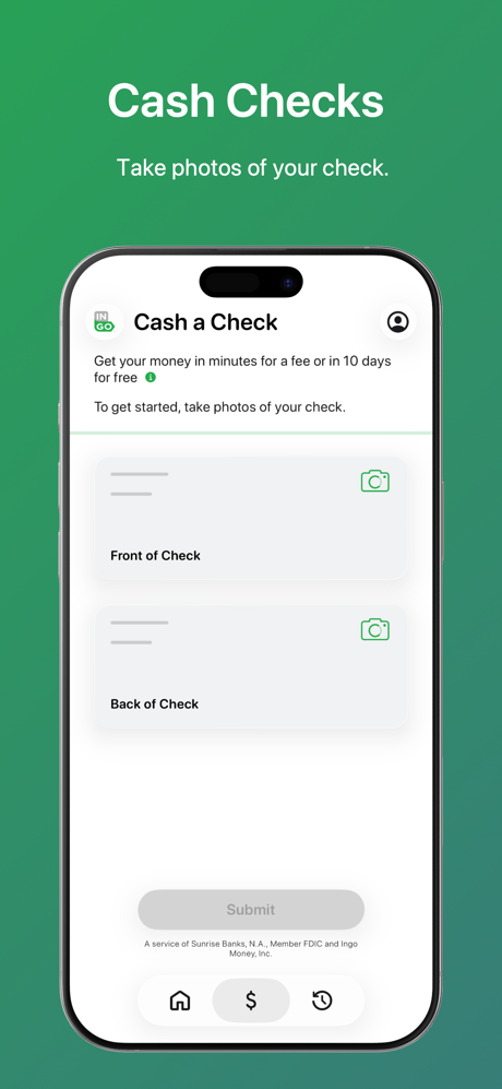 Ingo Money - Cash Checks screenshot 2