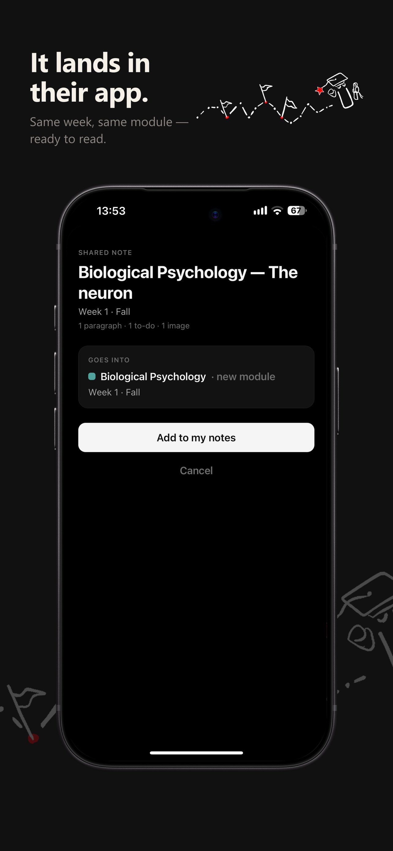 Screenshot 2 of Modulo: Notes by Week