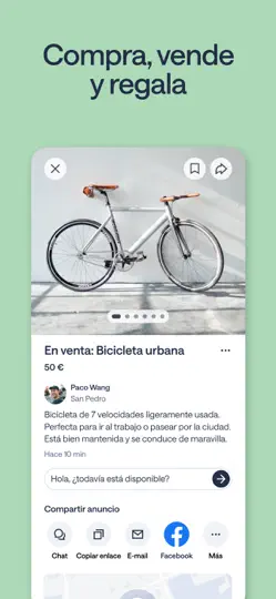 Captura de pantalla de Nextdoor: Red Del Barrio en iPhone 4