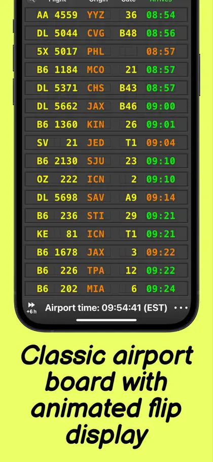 Screenshot 6 von 6 zu Flight Board Pro Plane Tracker