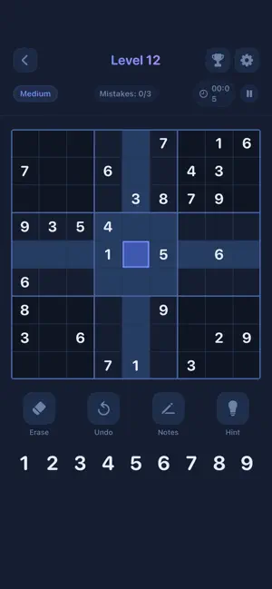 Sudoku Daily: Classic Puzzle screenshot 3