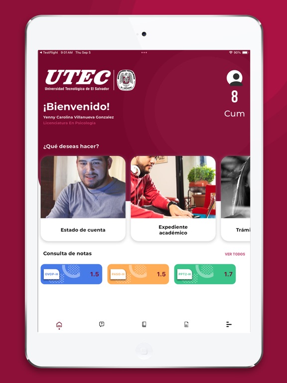 Screenshot #5 pour UTEC El Salvador