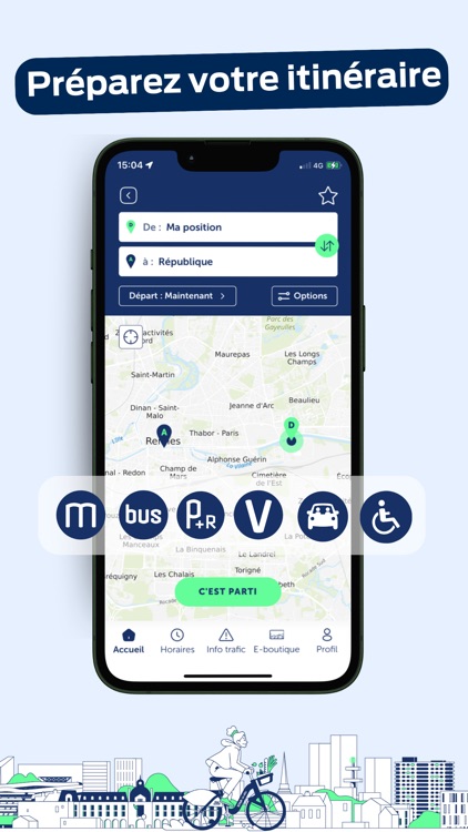 STAR : bus, métro à Rennes screenshot-4