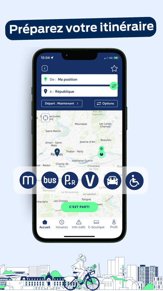 #5. STAR : bus, métro à Rennes (iOS) 由: Keolis Rennes