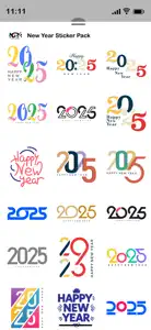 New Year 2025 Stickers! screenshot #4 for iPhone