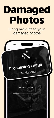Restore Old Photos: ReMemory iPhone screenshot