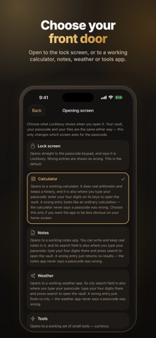 Lockboxy: Secret Photo Vault iPhone screenshot