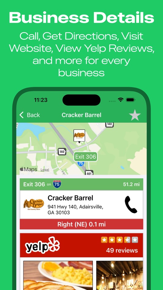 #8. iExit Interstate Exit Guide (iOS) 由: Metrocket, LLC