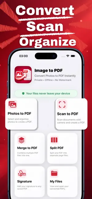 Jpg To PDF - Converter screenshot 2
