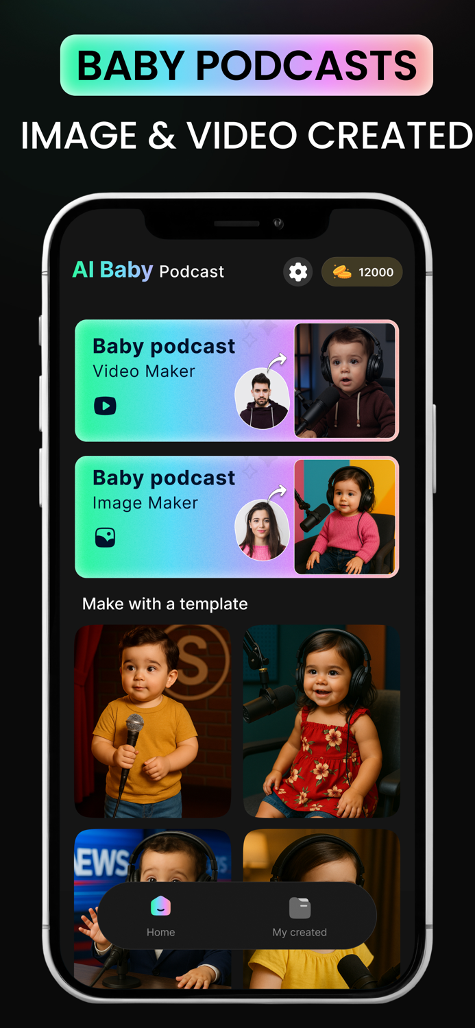 Baby Podcast AI Baby Talking