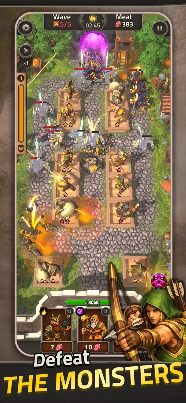 Ancient Defense Hack screenshot 1 - iOS game interface