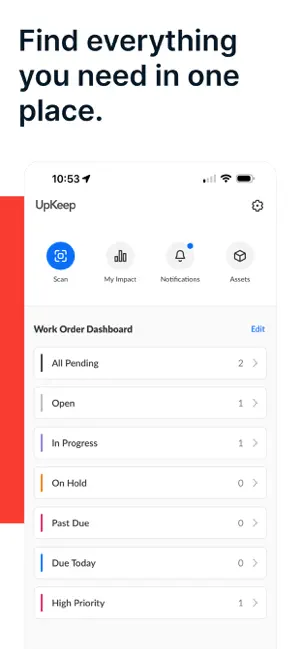 UpKeep Work Order Maintenance screenshot 1