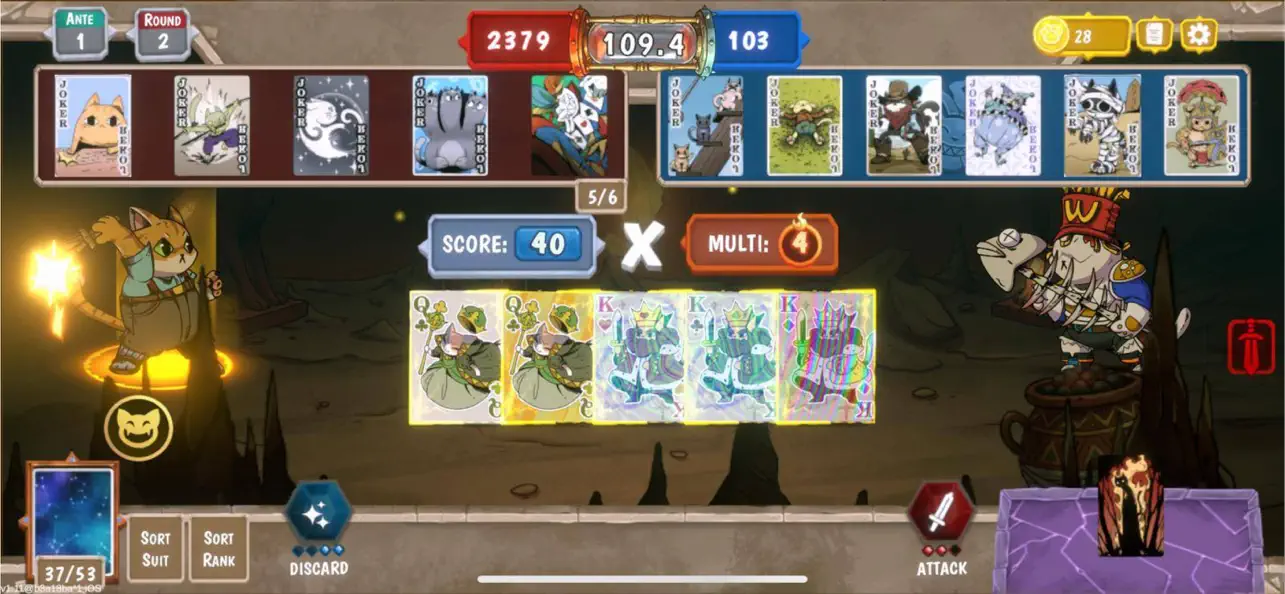 #3. Pawker (iOS) بواسطة: OH BABY GAMES