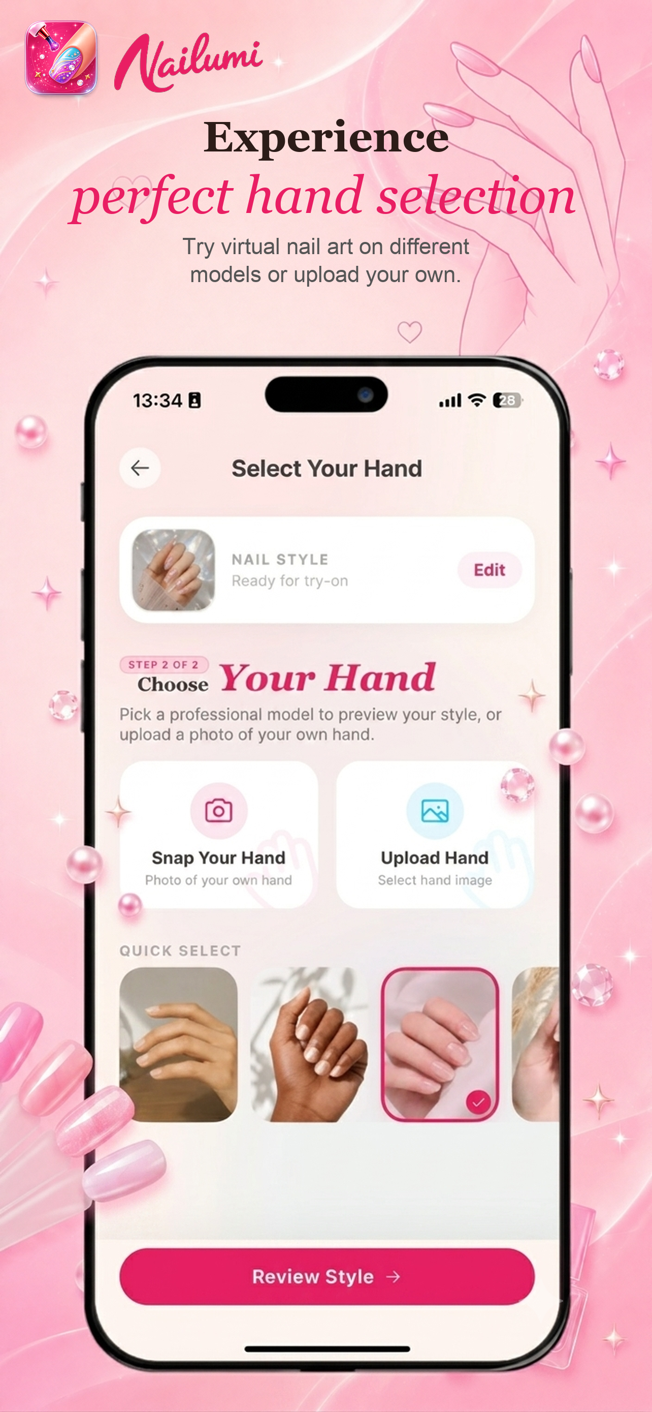 Nailumi: Salon Nail Try-On screenshot 3
