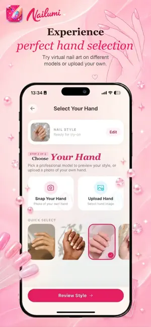 Nailumi: Salon Nail Try-On screenshot 3
