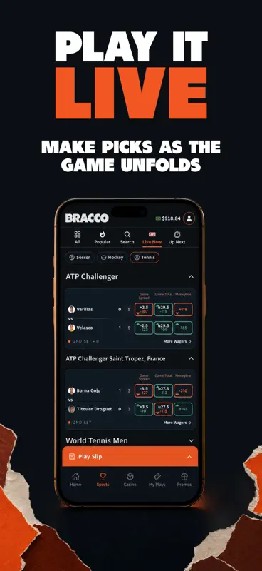 Bracco: Social Sports & Casino screenshot 5 of 10
