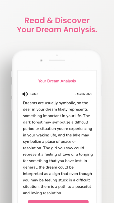 Dream Teller:Dream Analysis AI Screenshot