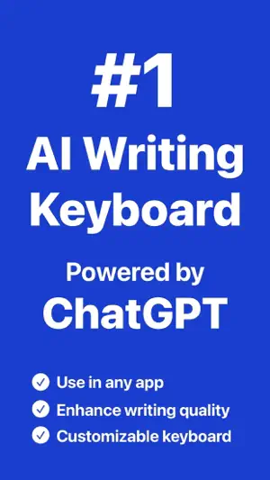 AI Writing Keyboard - KeyWhiz screenshot 1