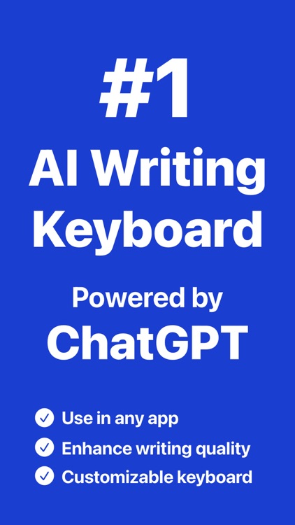 AI Writing Keyboard - KeyWhiz