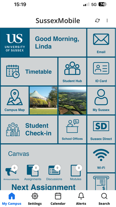 Sussex Mobile Screenshot