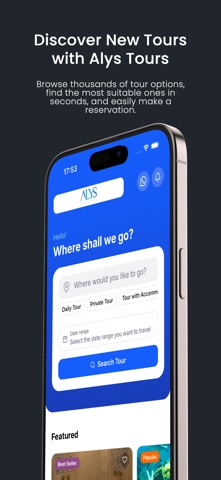 Alys Tours screenshot