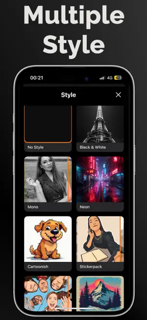 AI Art Photo Generator - Black screenshot 4