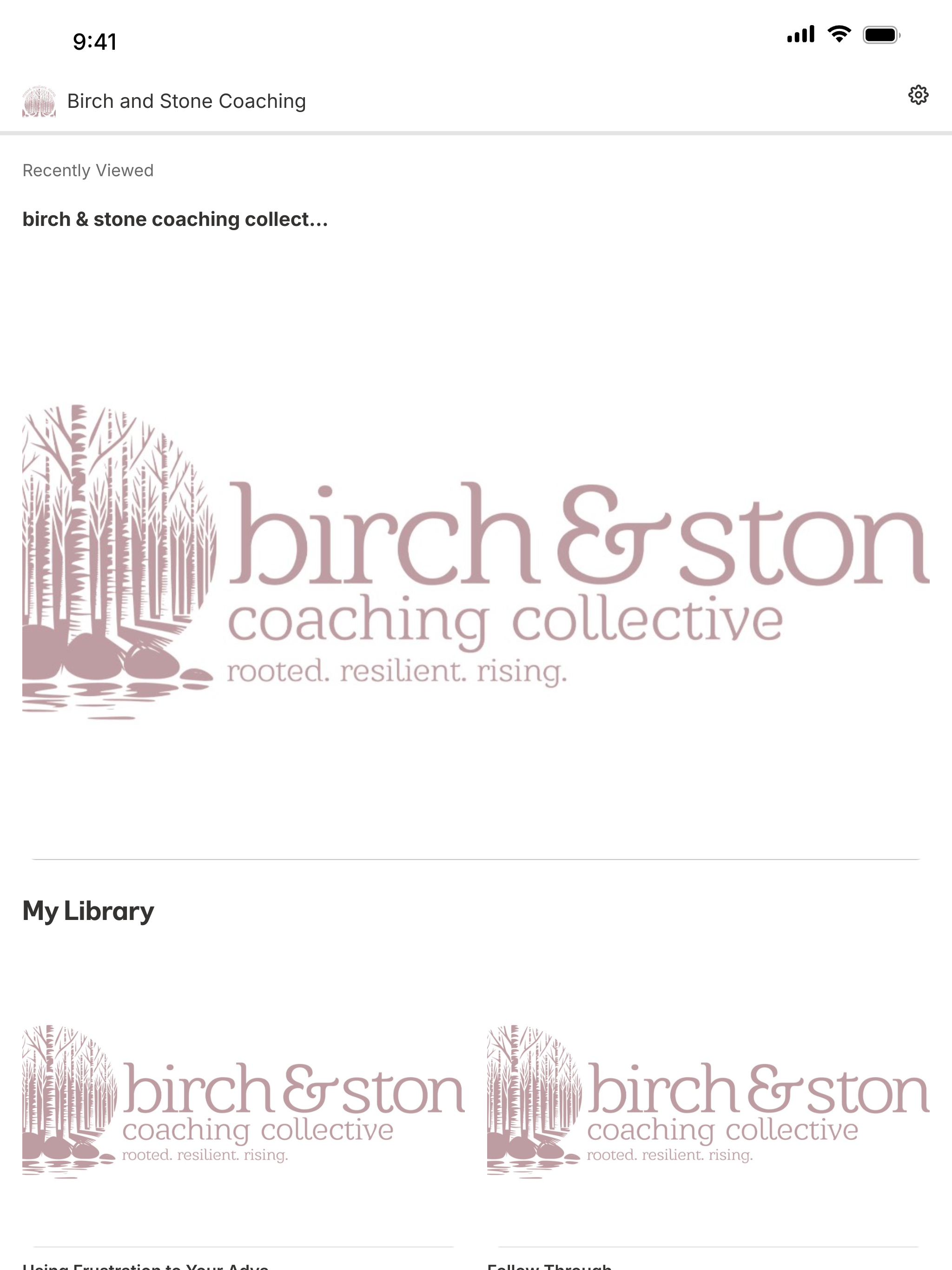 Birch and Stone Coaching screenshot 6