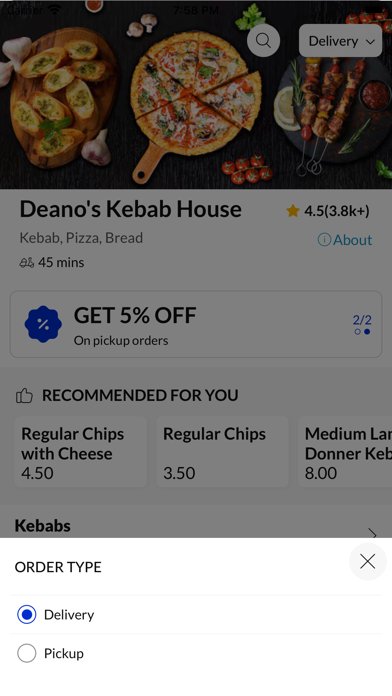 Deano's Kebab House, Screenshot