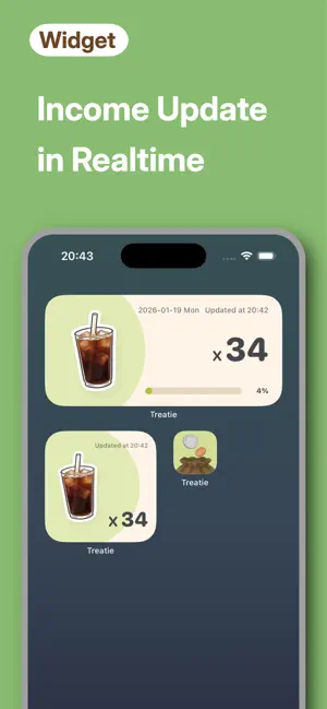 Treatie: Real-Time Earnings screenshot 3