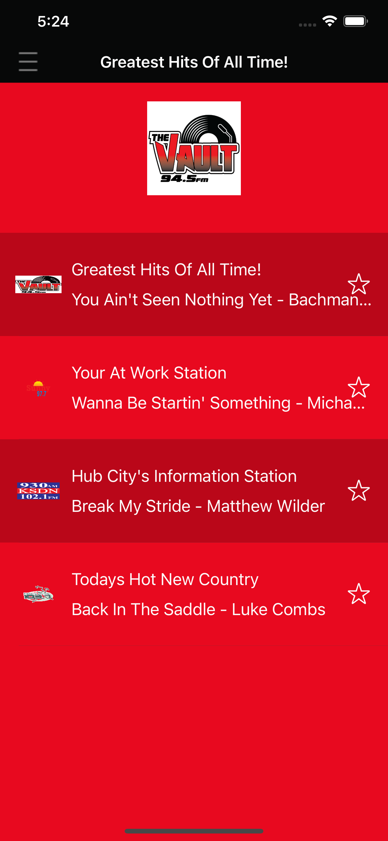 94.5 The Vault screenshot 3