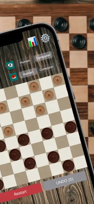 Checkers & Draughts: AI Game screenshot 3