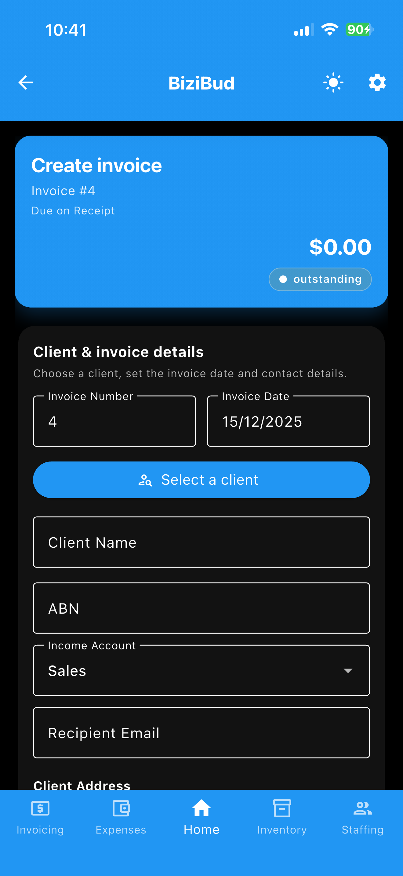 BiziBud screenshot 3