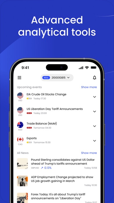 JustMarkets: Trade & investing Screenshot