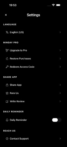 Minday：每日冥想 screenshot