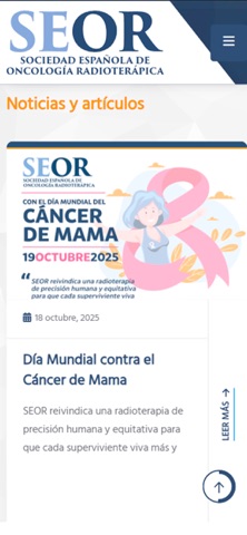 App SEOR iPhone screenshot