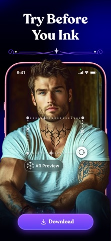 Tattoo Guru - AI Art Generator iPhone screenshot