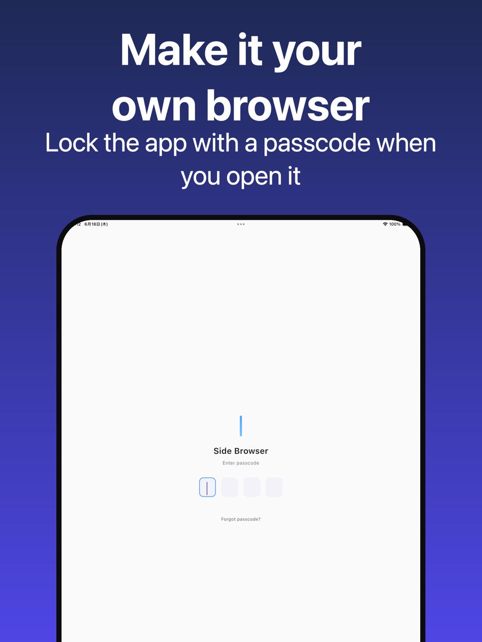 iPad screenshot