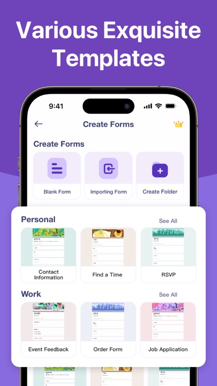 Forms App: Create Form & Quiz