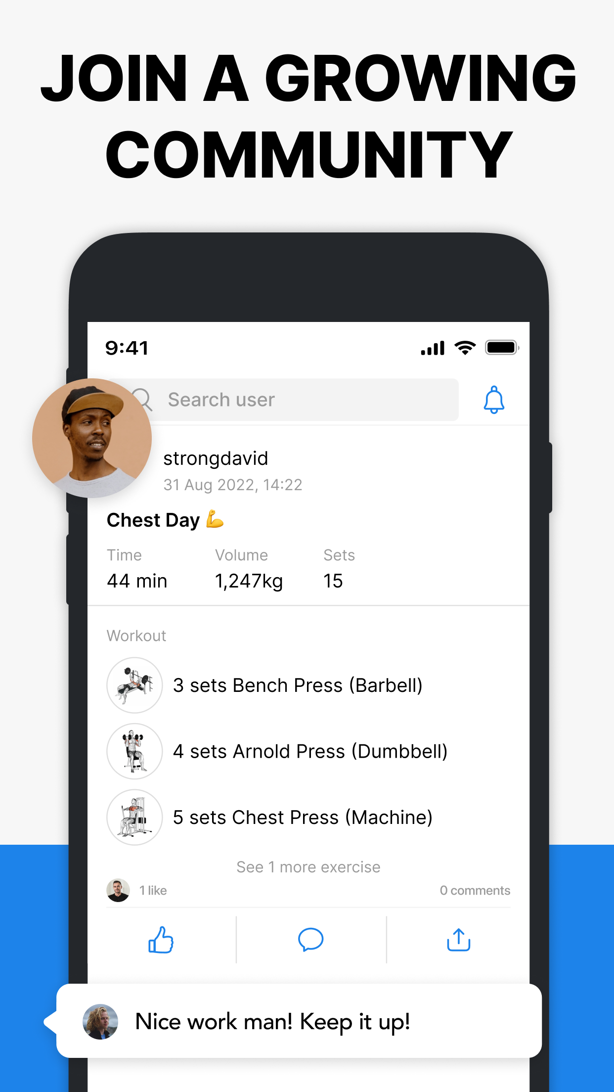 Hevy - Workout Tracker Gym Log screenshot 5
