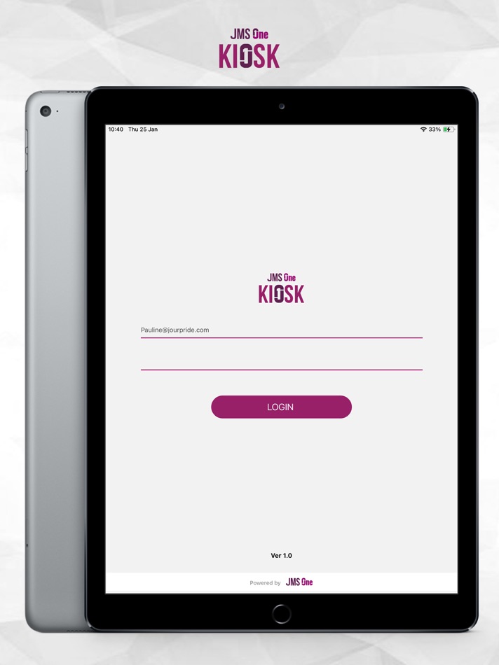 #1. JMS One Kiosk (iOS) 由: JMS Infotech Limited