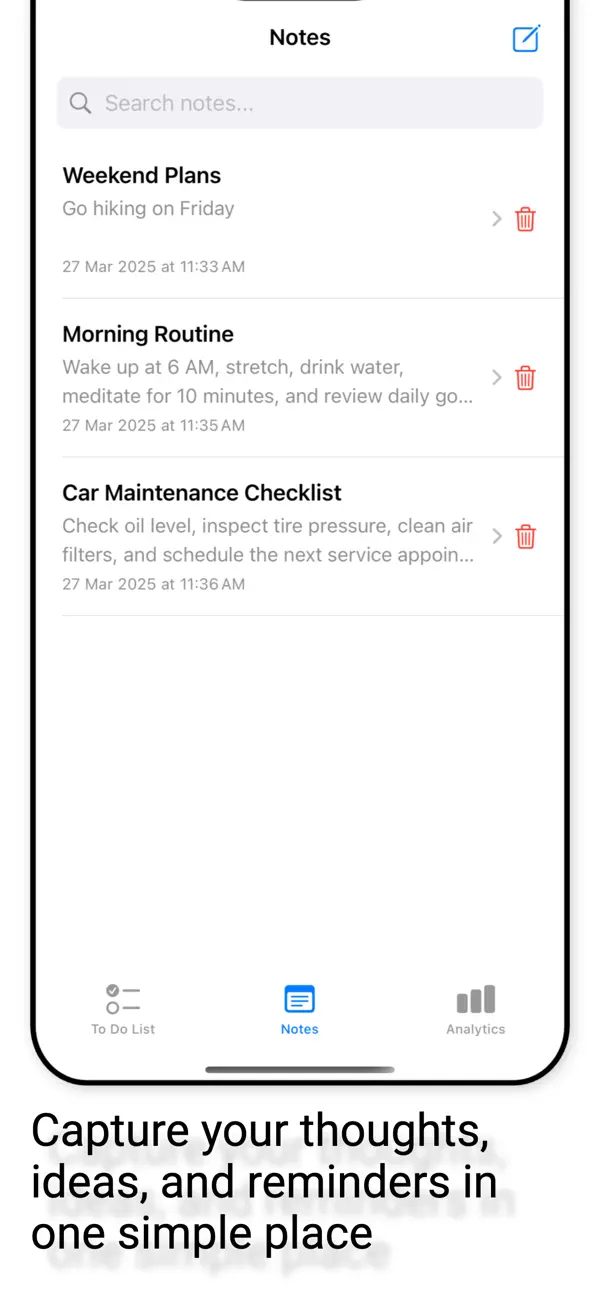 Screenshot #3 pour ToDoStacker – Smart To Do List