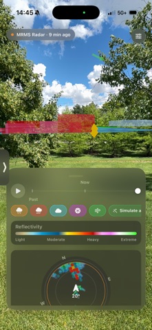 RainHUD - AR Weather Screenshot 1 of 3