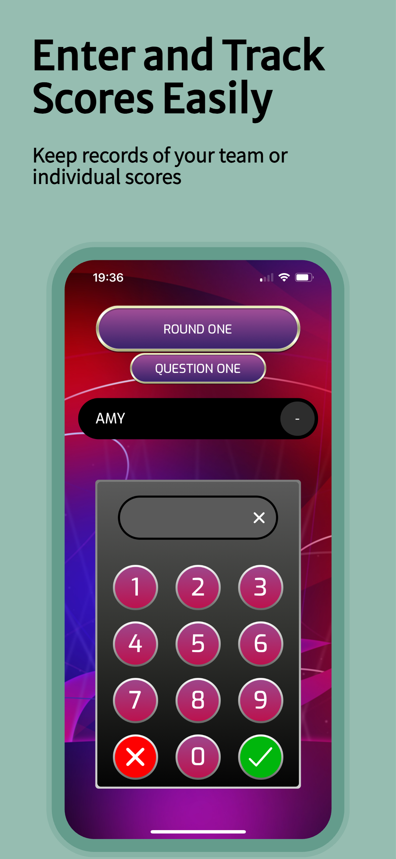 Pointless Board Game App