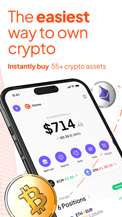 Coinmetro Tap Buy Hold Crypto Screenshot