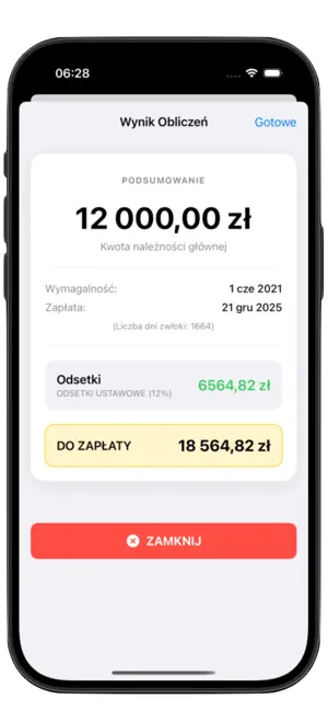 Kalkulator Odsetek 2026 screenshot 3