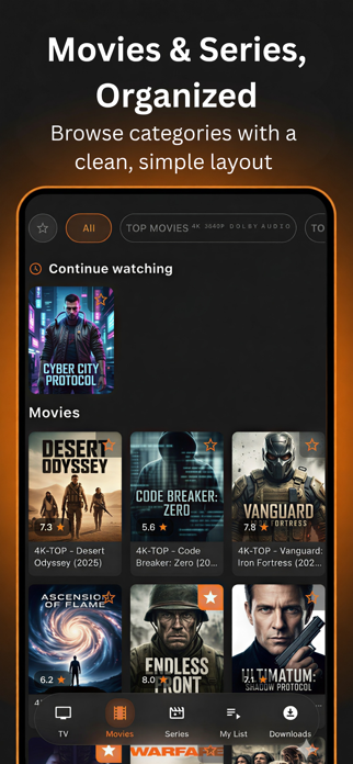 IPTV Smart Player Rock Screenshot 1 of 7