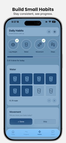 On Track: Weight Tracker screenshot