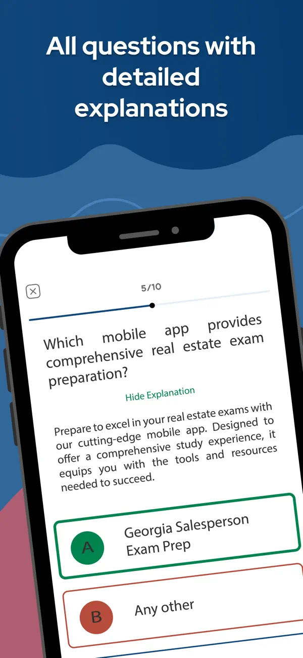Screenshot #3 pour Georgia Salesperson Exam Prep