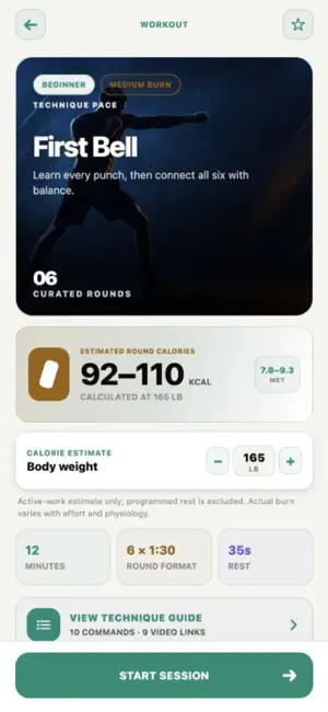 Shadow Box: Boxing Coach screenshot 2