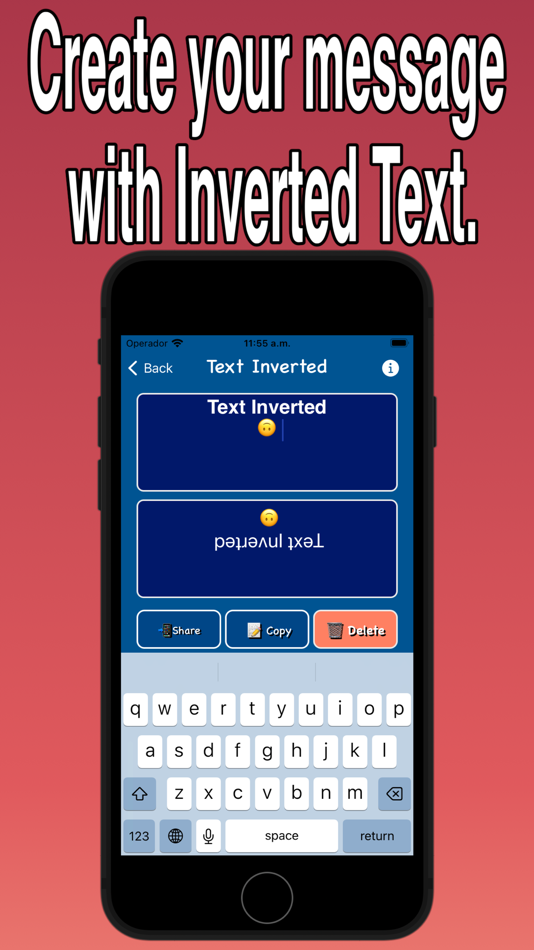 #2. Inverted text (iOS) 由: Francisco Jose Gomez Gonzalez